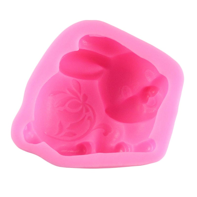 Mujiang Easter Rabbit Cake Decorating Silicone Jello Sugar Chocolate Fondant Molds - Image 3